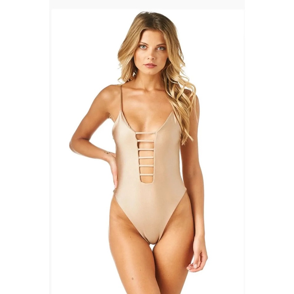 NWOT Montce Cage One Piece Swimsuit